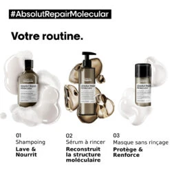 Pré-Traitement Concenté Absolut Repair Molecular L'Oréal Professionnel 190 Ml -Produits de Coiffure Boutique 3474637153489 3 51150.1696600973
