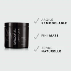 Craft Clay Sebastian 50ml -Produits de Coiffure Boutique 523101 4 27525.1688989699