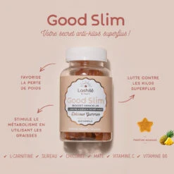 Gummies Vegan Good Slim Boost Minceur Lashilé X60 -Produits de Coiffure Boutique Good Slim Lashile 43110.1684846946