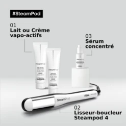 Pack Steampod 4 Cheveux Épais L'Oréal Professionnel 14 Pack Steampod 4 Cheveux Épais L'Oréal Professionnel -Produits de Coiffure Boutique Sans titre 4 69526.1684922404