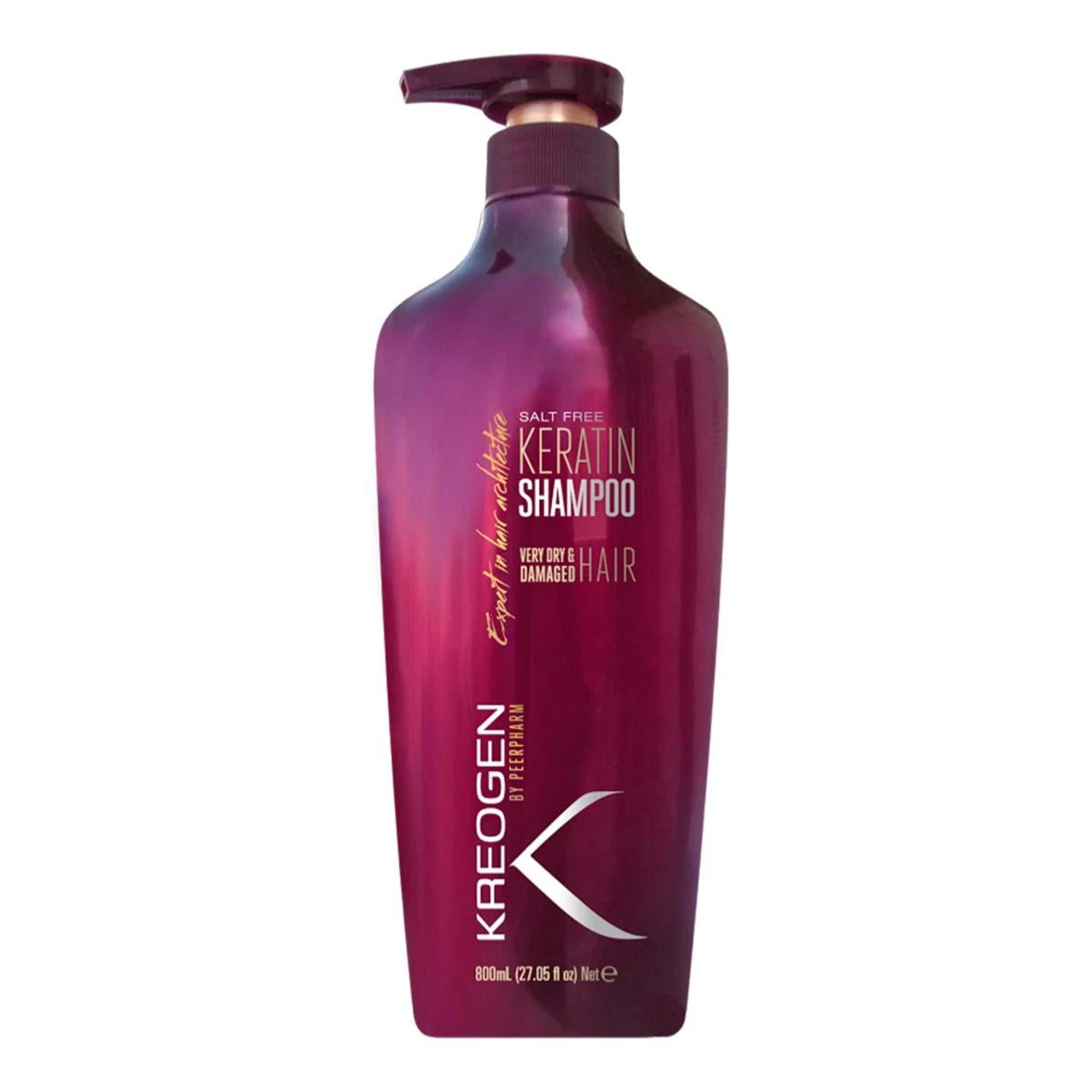 Shampooing Kératine Cheveux Très Secs Et Abimés Kreogen 800ml 1 Shampooing Kératine Cheveux Très Secs Et Abimés Kreogen 800ml