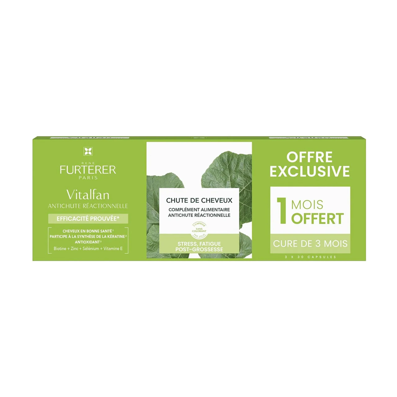 Vitalfan Antichute Reactionnelle René Furterer X90 Gélules 1 Vitalfan Antichute Reactionnelle René Furterer X90 Gélules