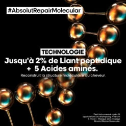 Shampooing Absolut Repair Molecular L'Oréal Professionnel 300 Ml -Produits de Coiffure Boutique b7a7ac30 a3e2 4f9c 8d7a f25dbb3a2551 79105.1694081531.1280.1280 72780.1694081968.1280.1280 06855.1694087331